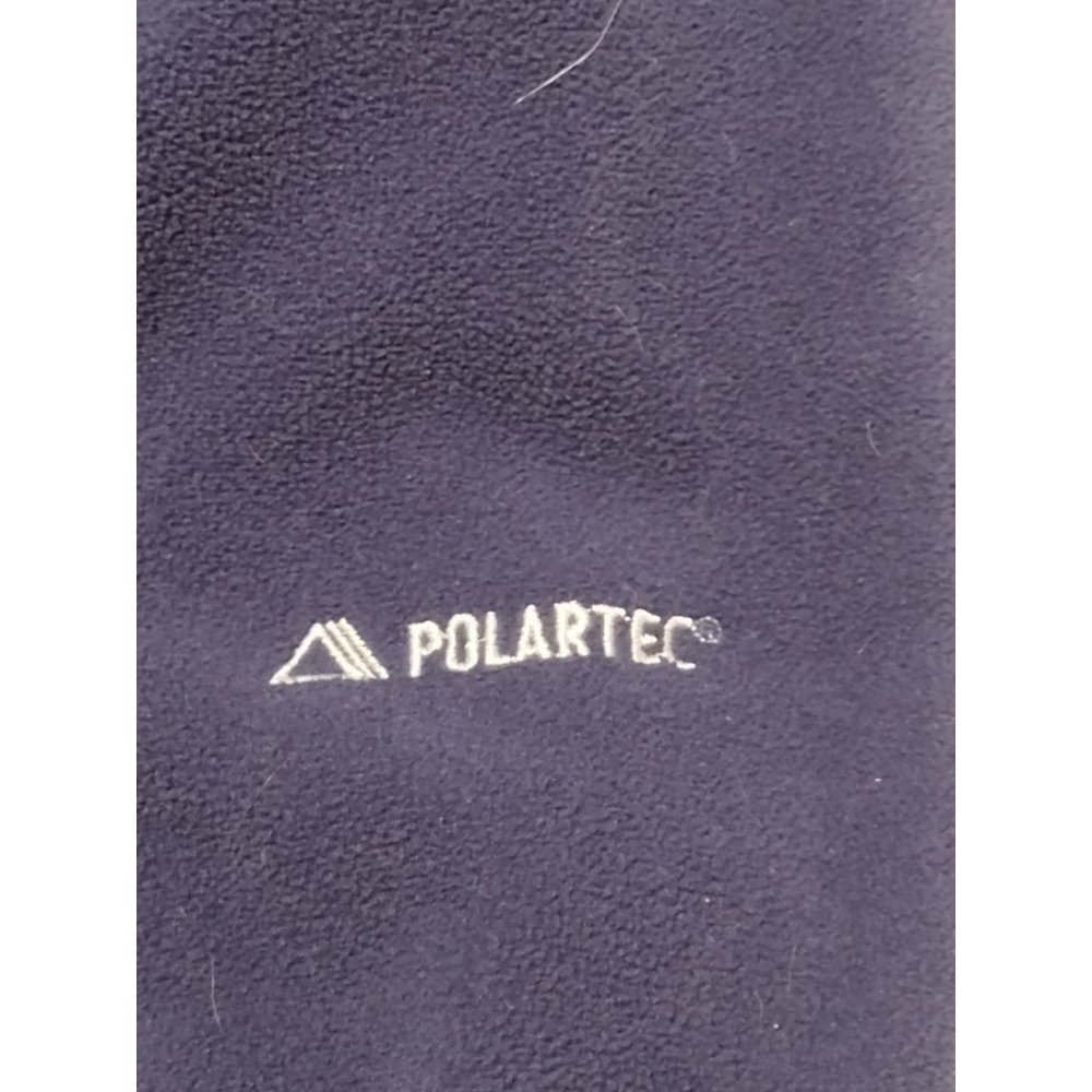 L.L. Bean Men's Vintage Fleece Zip Up Polartec Navy Blue XL Sweatshirt - Picture 7 of 7